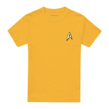 (XXL, Gold) Star Trek Unisex Adult Command Uniform T-Shirt