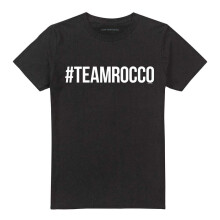 (3XL, Black) Sesame Street Unisex Adult Team Rocco T-Shirt