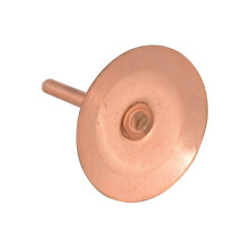 Forgefix Copper Disc Rivets 20 X 20 X 1.5mm (bag 100)