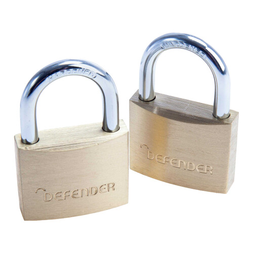 Squire Squire Defender Keyed Padlock (Pack of 2)