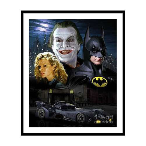 Batman Batman 1989 Framed Poster
