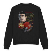 (L, Black) Star Trek Unisex Adult Chief Engineer Scott Sweatshirt
