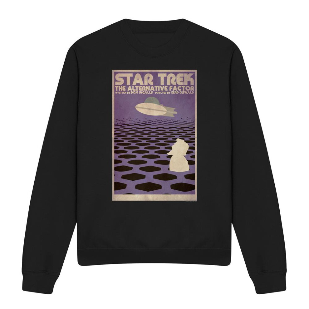 Star Trek (Xxl, ) Unisex Adult The Original Series Episode 27 Sweatshirt Black