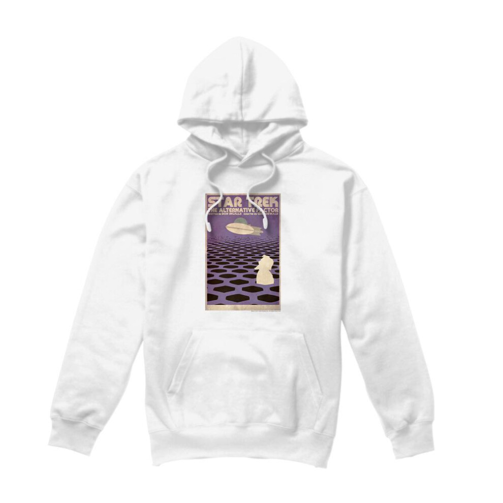 Star Trek (S, ) Mens The Original Series Episode 27 Hoodie White