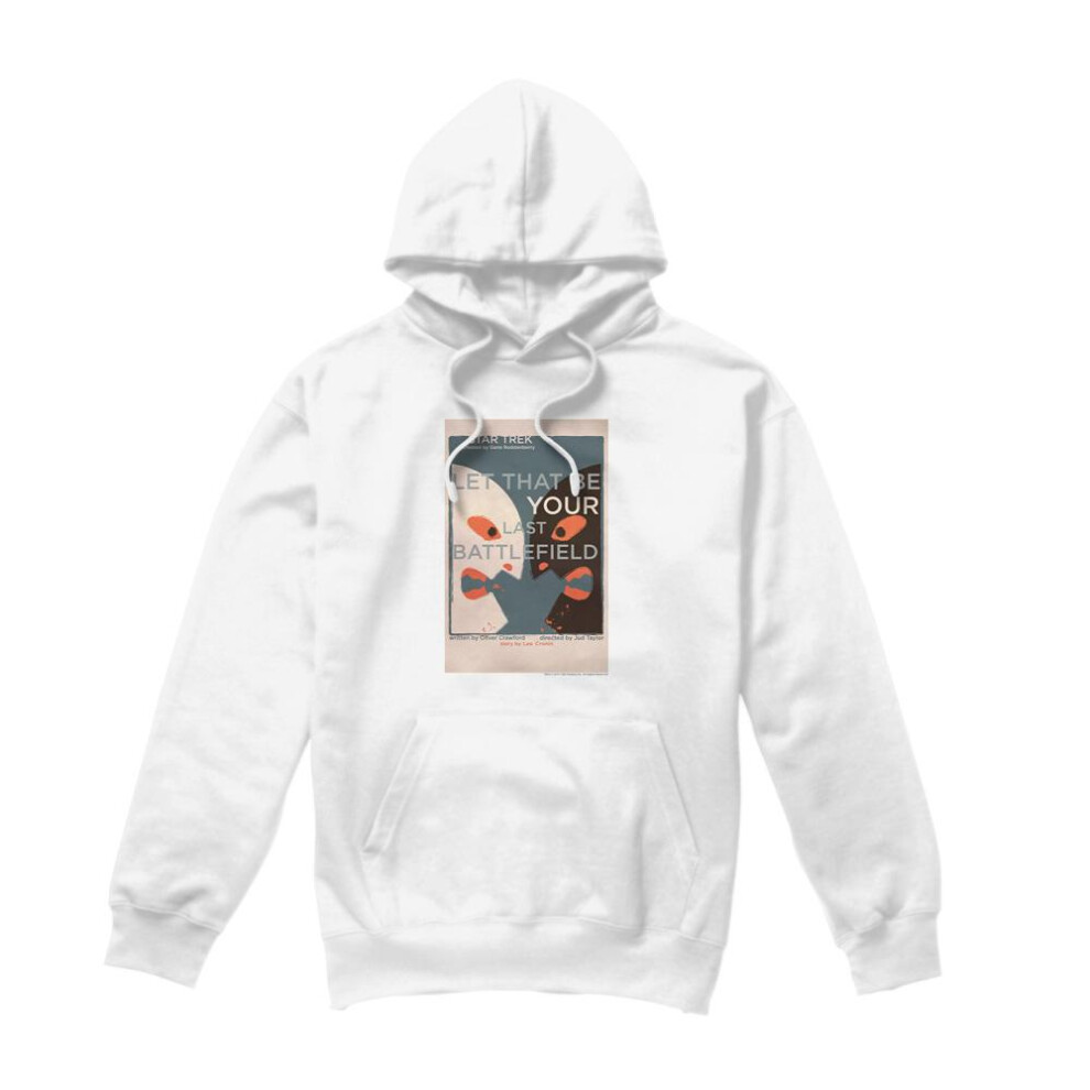 Star Trek (S, ) Mens The Original Series Episode 70 Hoodie White