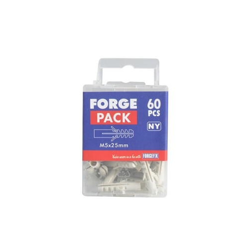 Forgefix Forgefix Expansion Wall Plugs, Nylon, Rimless 1