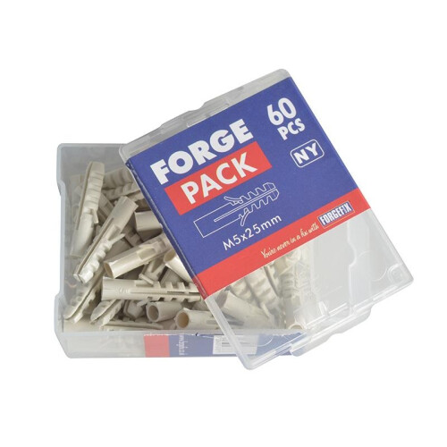 Forgefix Forgefix Expansion Wall Plugs, Nylon, Rimless 2