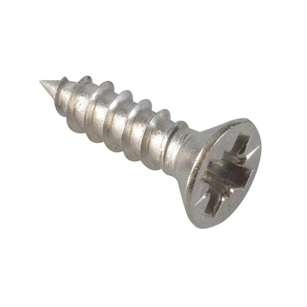 Forgefix Self-Tapping Screws, Pozi, Csk, A2 Stainless Steel