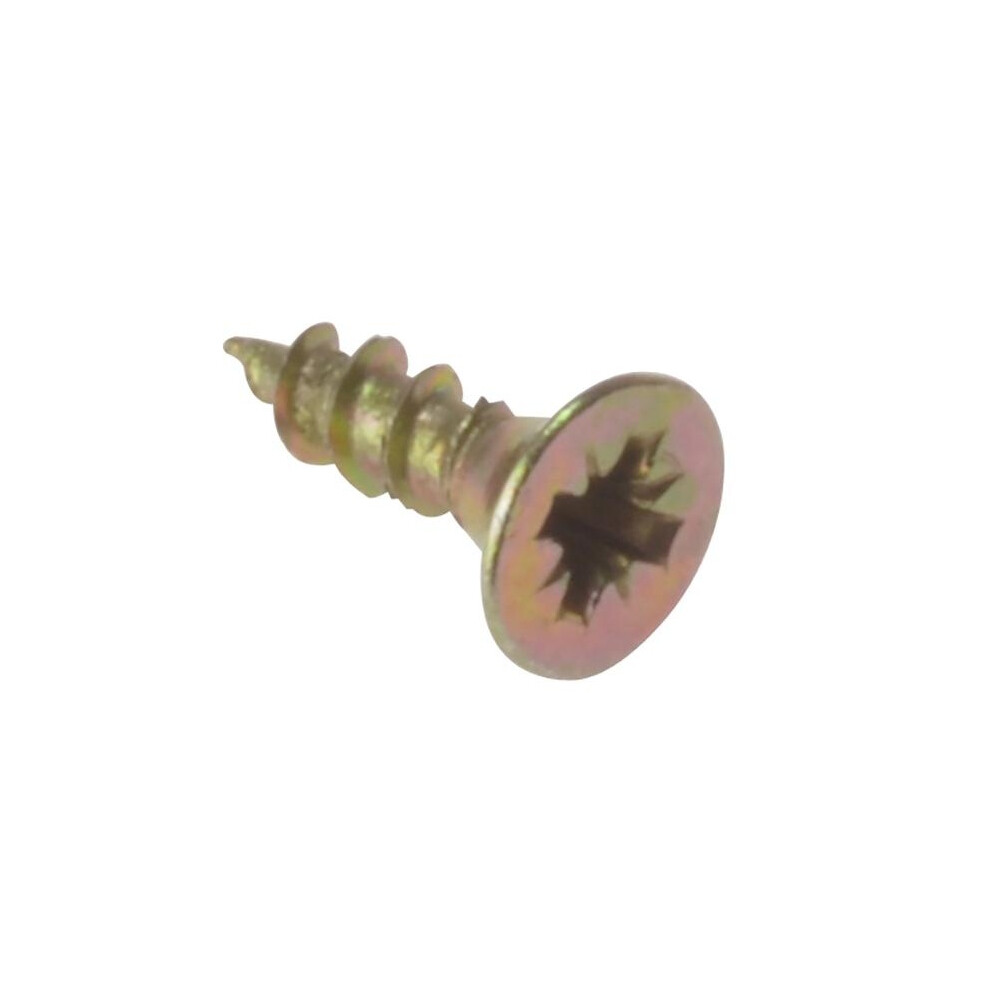 Forgefix Multi-Purpose Pozi Screw Csk St Zyp 3.0 X 10Mm Forgepack 80 Yellow