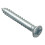 Forgefix Forgefix Self-tapping Screw, Pozi Compatible Pan Head, Zp, Forgepack 1