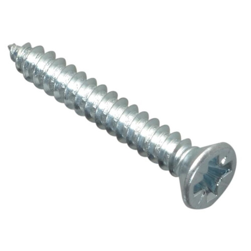 Forgefix Forgefix Self-tapping Screw, Pozi Compatible Pan Head, Zp, Forgepack