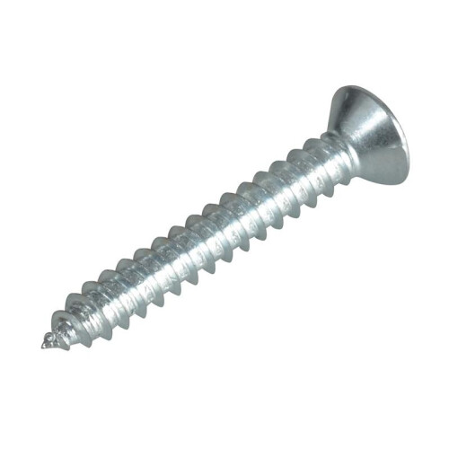 Forgefix Forgefix Self-tapping Screw, Pozi Compatible Pan Head, Zp, Forgepack 1