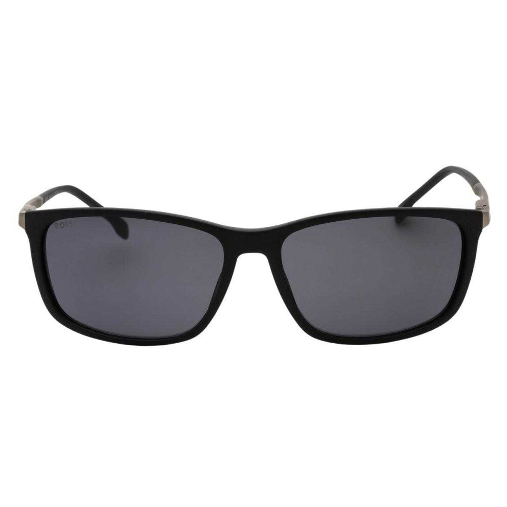 Hugo Boss Mens Matte Sunglasses Black