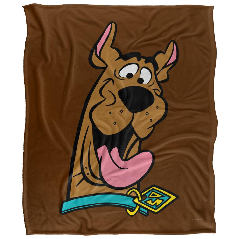 Scooby Doo Head Blanket Multicoloured