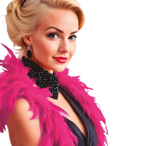Fiestas Guirca Feather Costume Boa 2