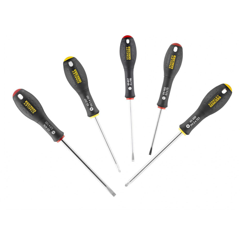  - Stanley Hand Tools Fatmax Screwdriver Set5 Piece Multi Colour (One Size) - Image 4