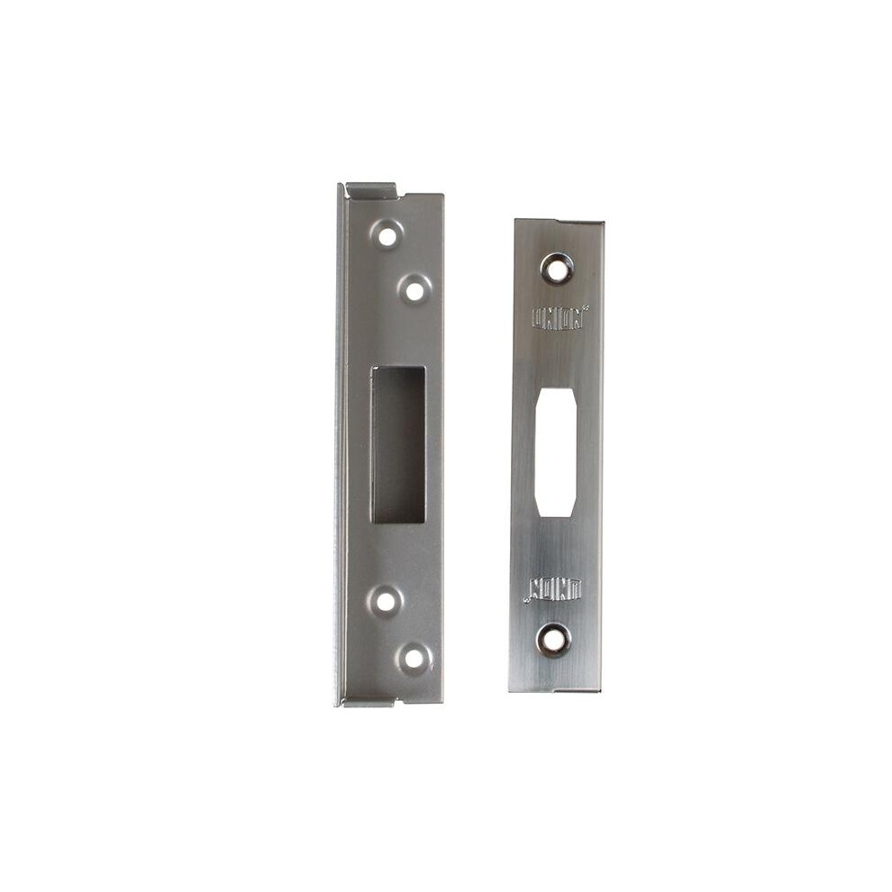(13Mm (1/2 In), Satin Chrome) Union Strongbolt Mortice Rebate Kits Deadlocks - 2100 5063750545271