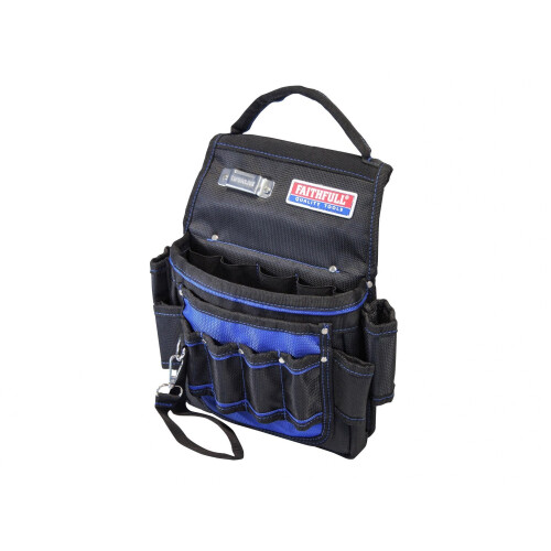Faithfull Faithfull Electricians Tool Pouch 2100d Nylon 1