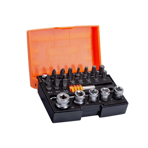Bahco Bahco 2058/s26 1/4in Drive Ratchet Socket Set, 26 Piece 1