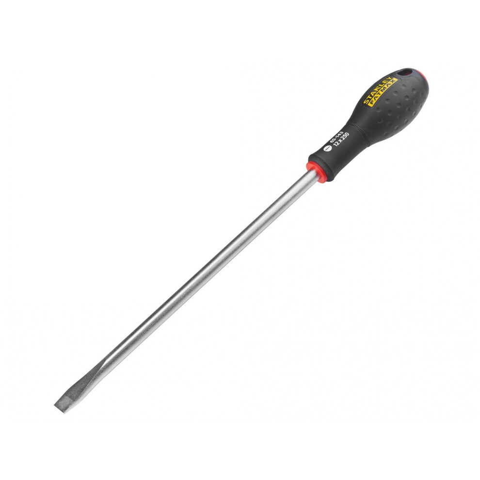 Stanley Hand Tools Fatmax Screwdriver, Flared Slotted G - Multi Colour - Image 2