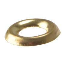 Forgefix Screw Cup Washers, Polished Brass