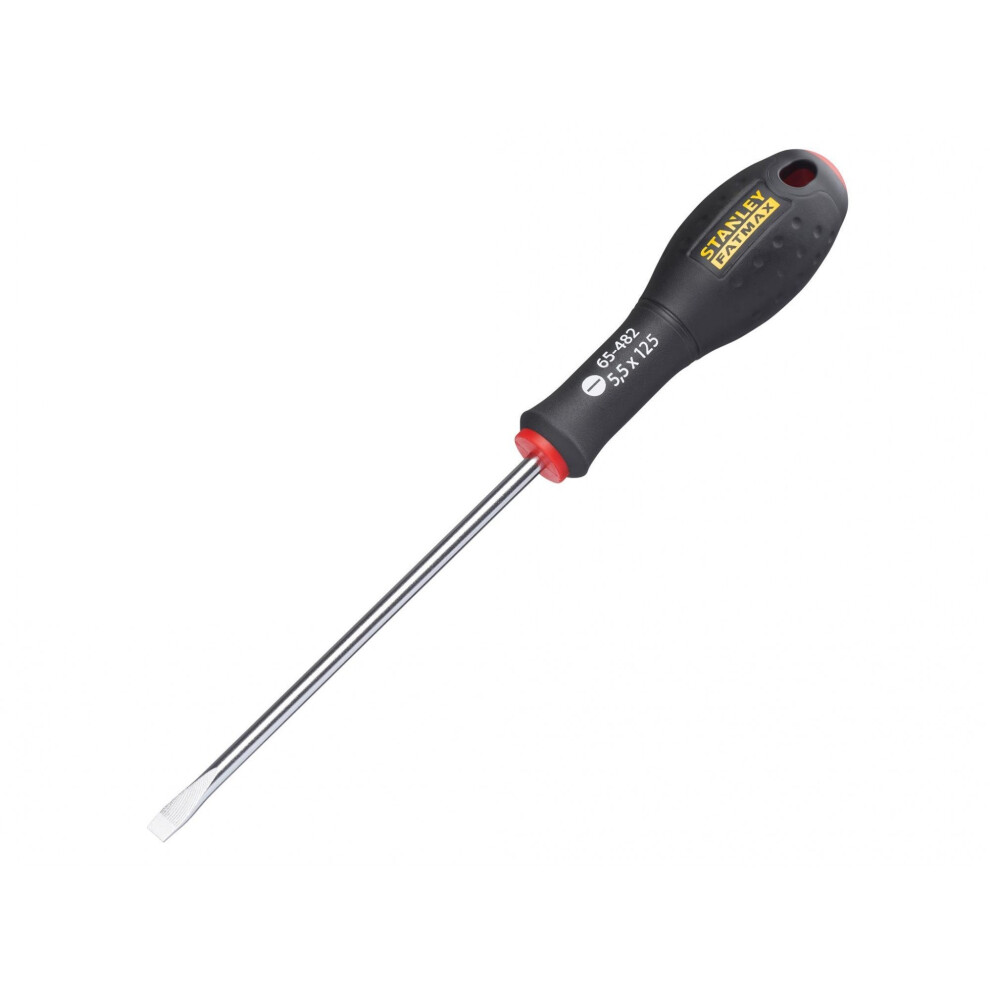 Stanley Hand Tools Fatmax Screwdriver, Flared Slotted - Multi Colour - Image 2