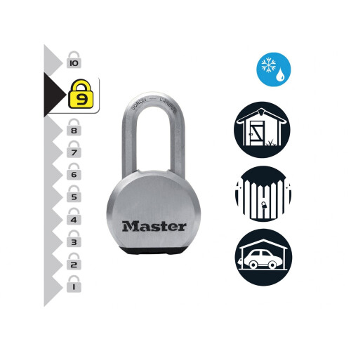 Master Lock Master Lock Excell Chrome Plated 54mm Padlock 1