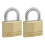 Master Lock Master Lock Solid Brass Padlocks Double Lever 1