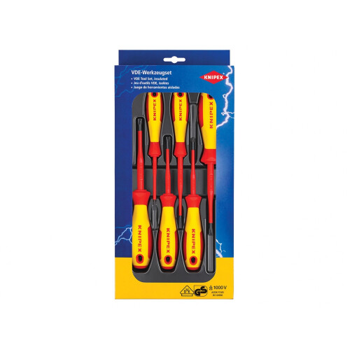 Knipex Knipex Vde Screwdriver Set, 6 Piece 2