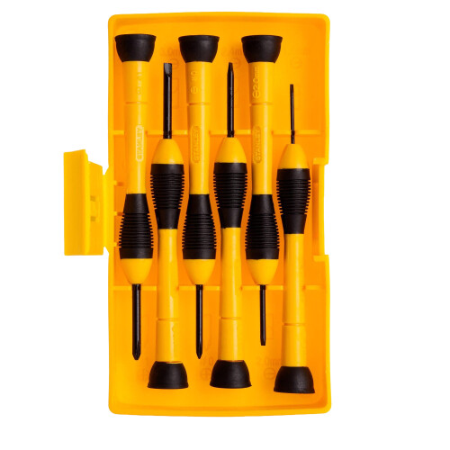 STANLEY Stanley Precision Screwdriver Set (Pack of 6) 1
