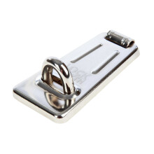 (150mm, Silver) Locksmyth Hasp And Staple