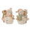 Set of 2 Snowman Scene Figurines 2