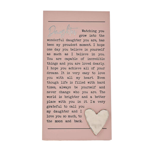 Celebrations Celebrations Moments Daughter Plaque