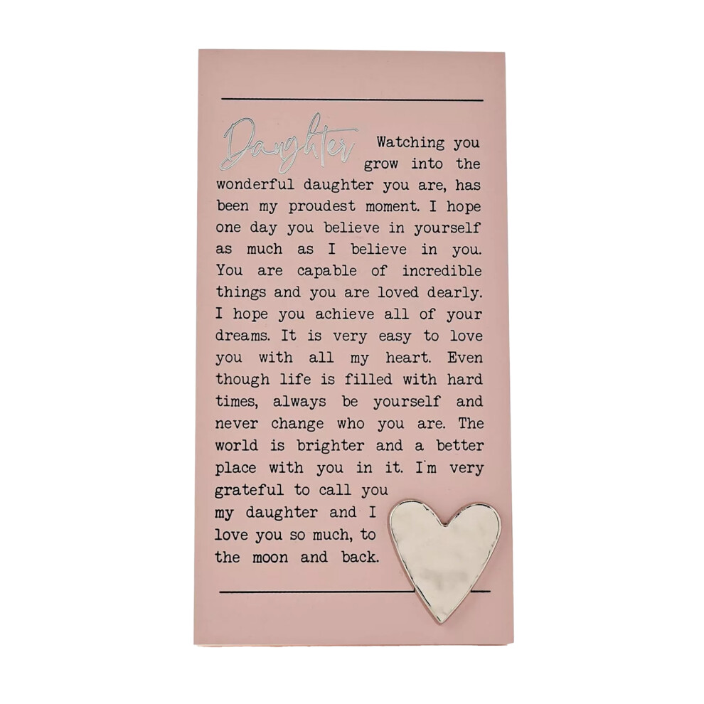 Celebrations Moments Daughter Plaque