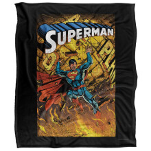 Superman Silky One Supersoft Blanket