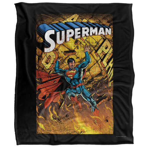 Superman Superman Silky One Supersoft Blanket