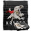 Superman (147cm x 91cm, Black/White) Superman Silky Lines Krypto Supersoft Blanket 2