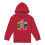Power Rangers (7-8 Years, Red) Power Rangers Childrens/Kids Group Box Pullover Hoodie 1