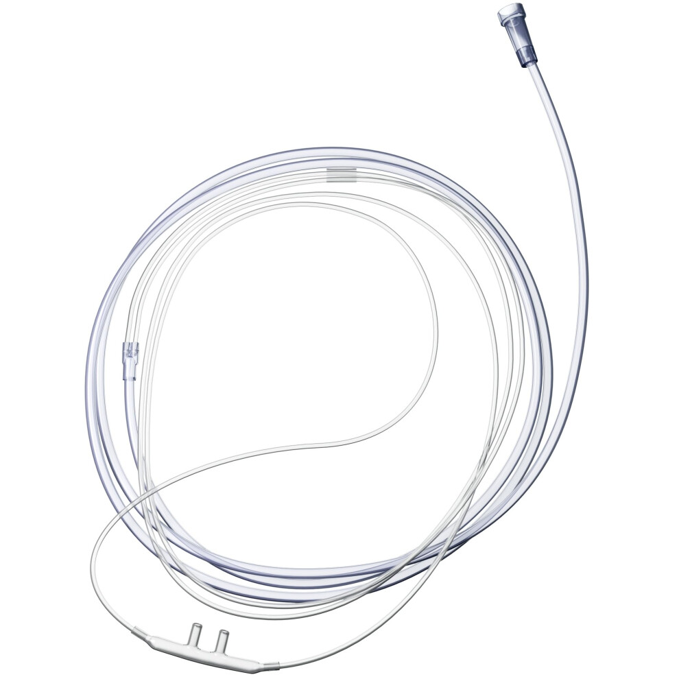 Mars Wellness High Flow Oxygen Nasal Cannula - 7 Foot 5 Pack Nasal Cannulas For Oxygen - High Flow Soft Kink Resistant Lightweight Oxygen Tubing Cannula