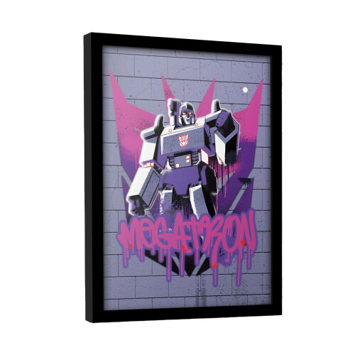 Transformers Transformers Graffiti Megatron Framed Poster 1