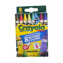 Crayons Crayola Édition Limitée avec 8 Couleurs Retirées, 1 Boîte