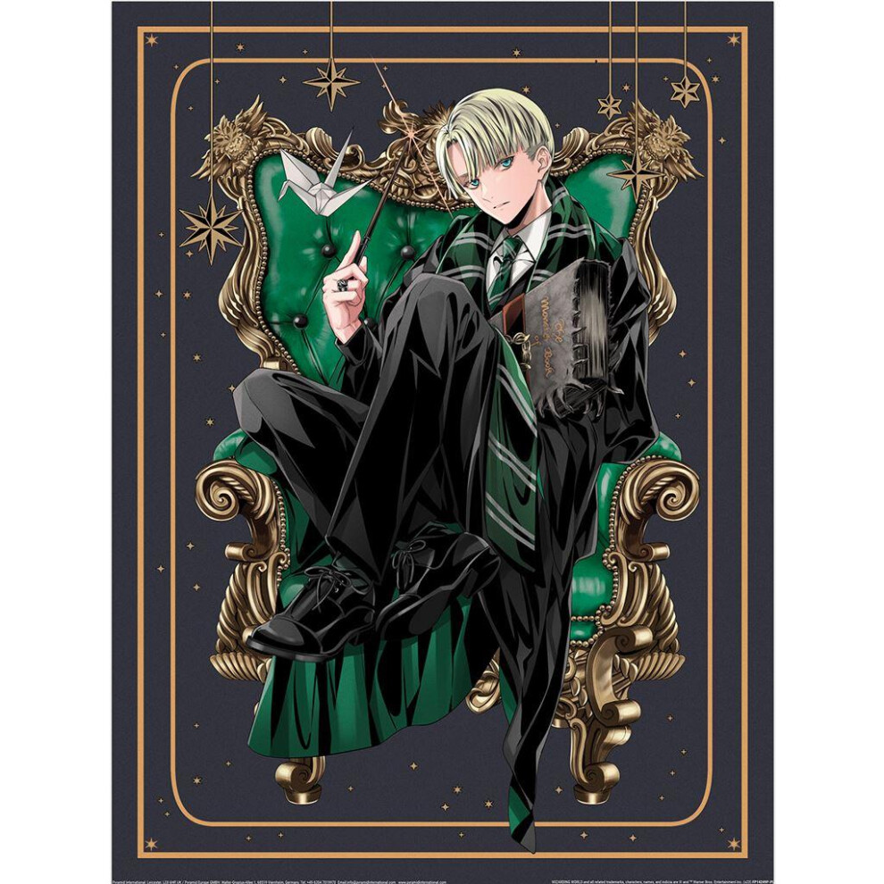 New Harry Potter Chair Draco Malfoy Print