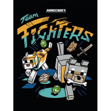 Minecraft Team Fighters Canvas Print