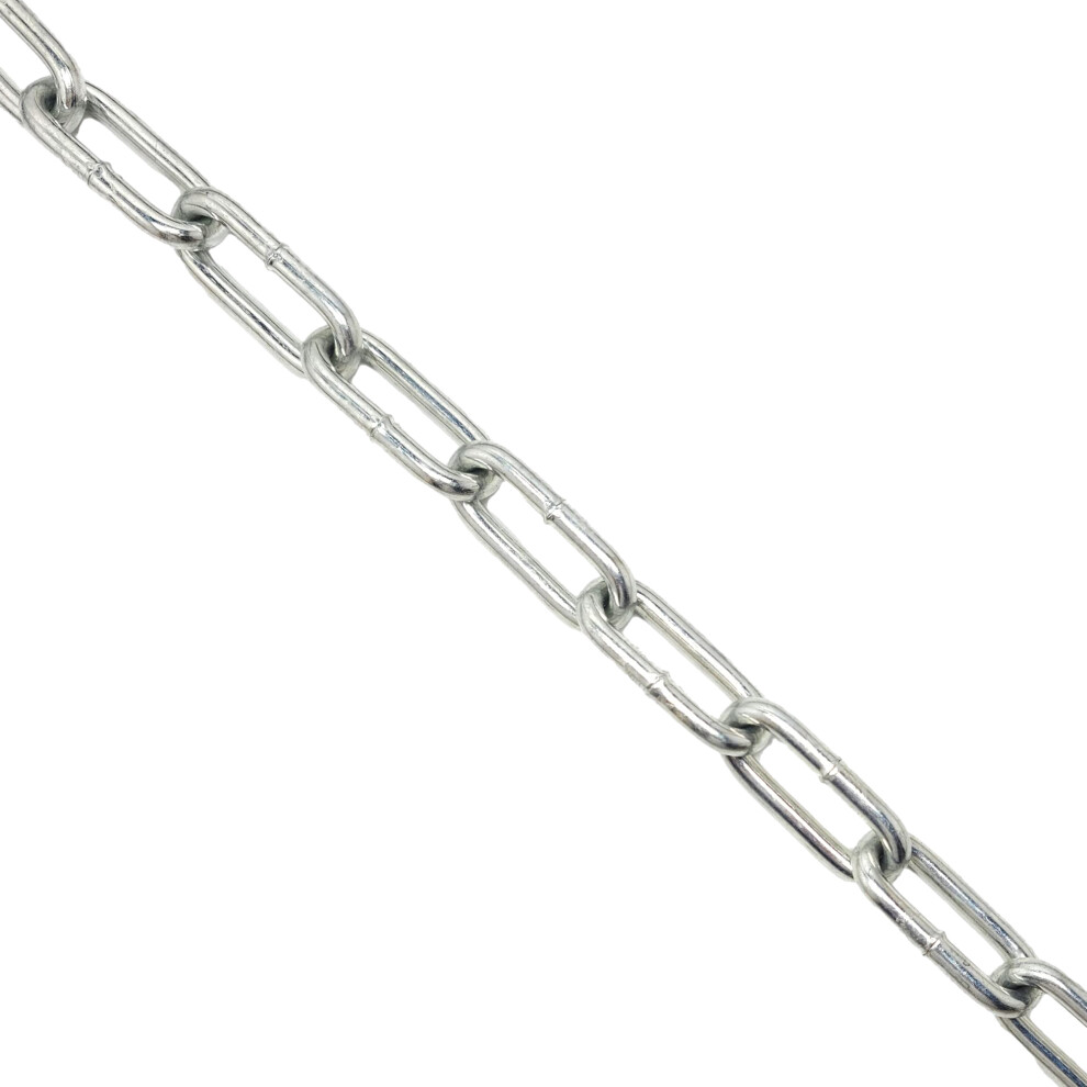 Securit Zinc Plated Straight Link Chain