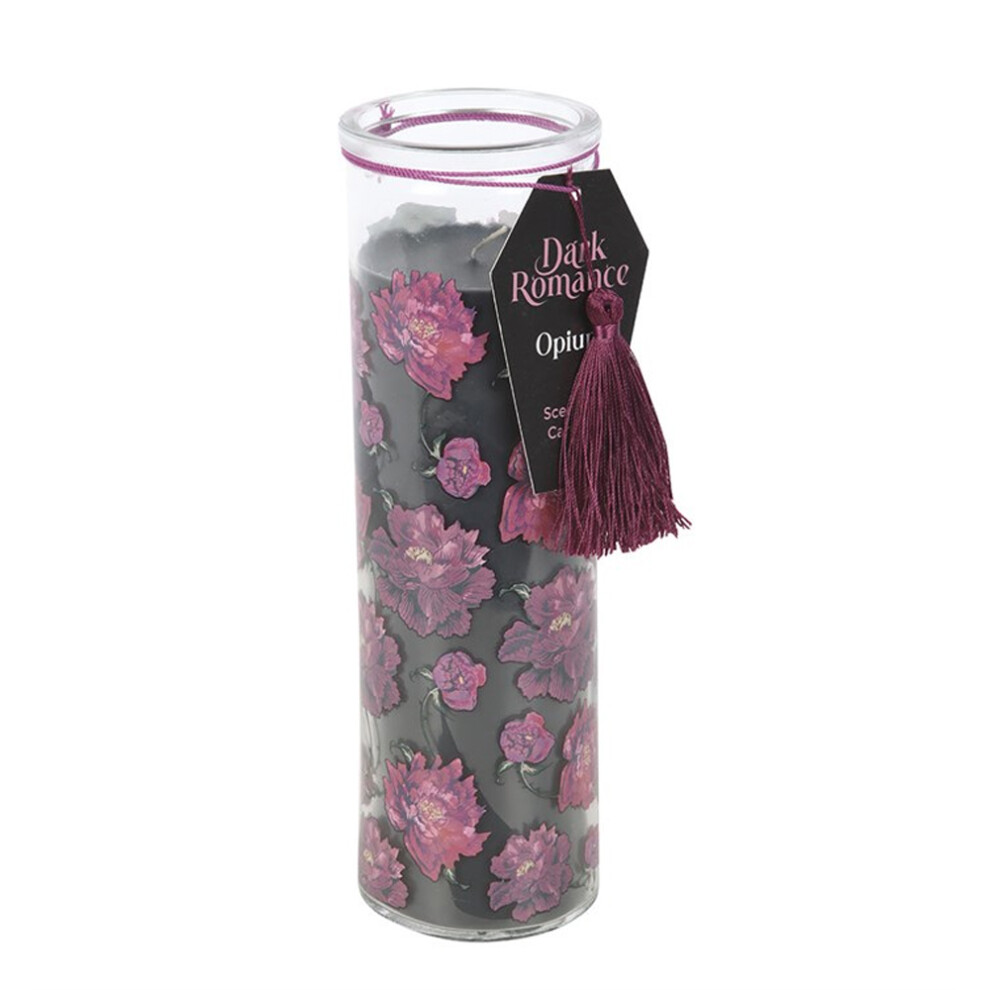 Something Different Dark/Black Romance Opium Scented Tube Candle
