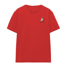Star Trek Womens/Ladies Engineering Uniform Foil T-Shirt