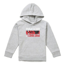 (7-8 Years, Athletic Heather) Star Wars Childrens/Kids Andor Rebel Spy Heather Hoodie