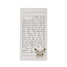 Celebrations Moments Sisters Plaque