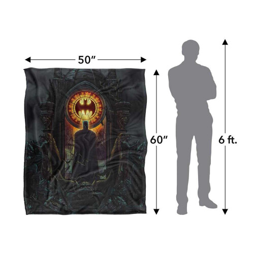 Batman Batman Silky Tower Supersoft Blanket 2