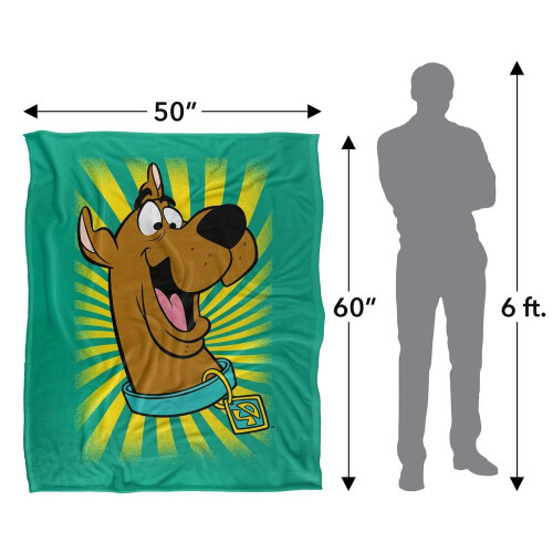 Scooby Doo Scooby Doo Silky Burst Supersoft Blanket 2